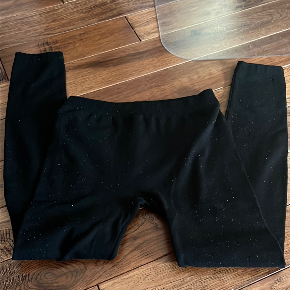 Pink Republic Black High-Waist Leggings